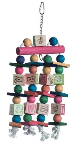 Super Bird Creations ABCs De Katy Bird Toy 15 x 6 0