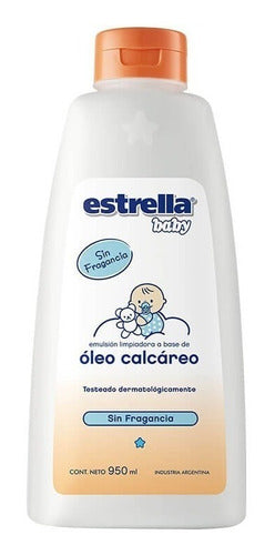 Estrella Baby Oleo Calcáreo Sin Fragancia X 950ml - Arenita 3