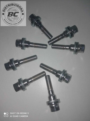 Distrubidora BC Kit X 12 Bulones P/ Llanta Peugeot/Citroën C/ Separador 15mm 1