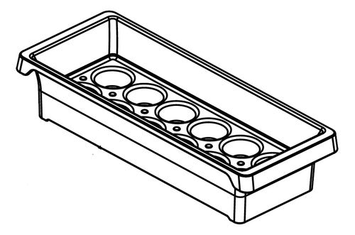 Bandeja Caixa Dos Ovos Geladeira Panasonic Nr-bb51pv1w 0