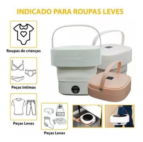 Cuidado Íntimo Em Casa: Mini Máquina Lavar Roupas Íntimas No 1