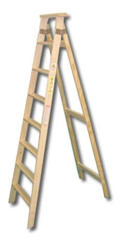 Sin Fin Endless Family Wooden Ladder 8 Steps 2.18m 0