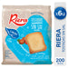 Riera Salt-Free Toasts - Pack of 6 Packages 0