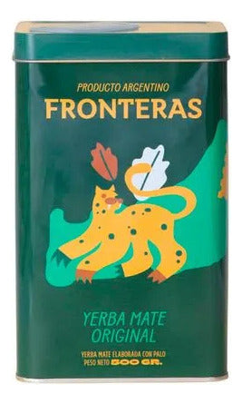 Fronteras Set Of The 6 Blends Of Yerba In 500g Cans 2