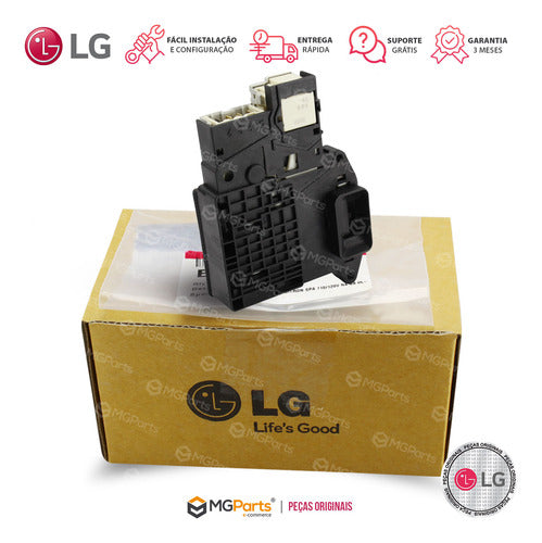 Trava Porta Lavadora Lava Seca LG Fv3011wg4 - 127v 3