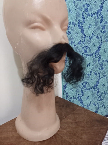 Bigote Largo Rizado By La Parti Wigs! 4