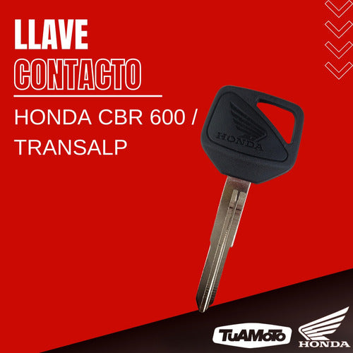 Honda Contact Key CBR 600 / XL650 Transalp Various 3