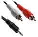 Cable 3.5 A 2 Rca Spica A 2rca Macho Macho Ambas Puntas 0