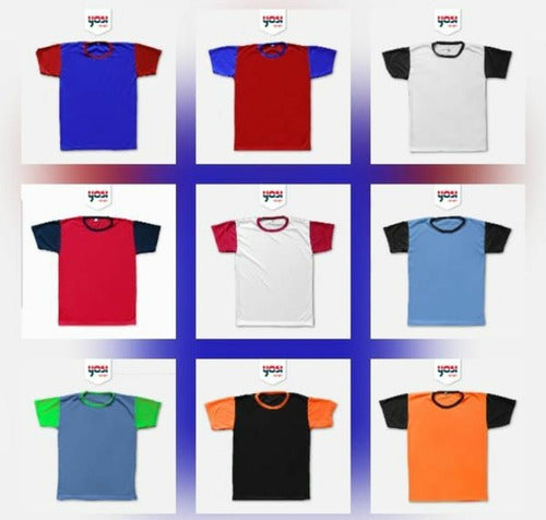 Pack of 12 Plain Soccer T-Shirts 9