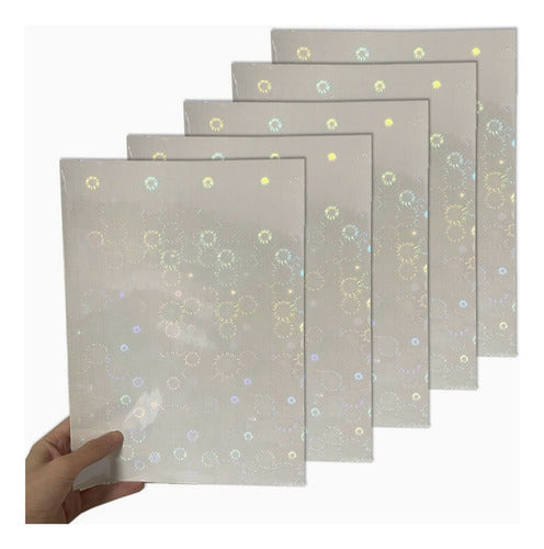 Laminado En Frío A4 Holográfico X 20 Unidades Mod. Fireworks 0