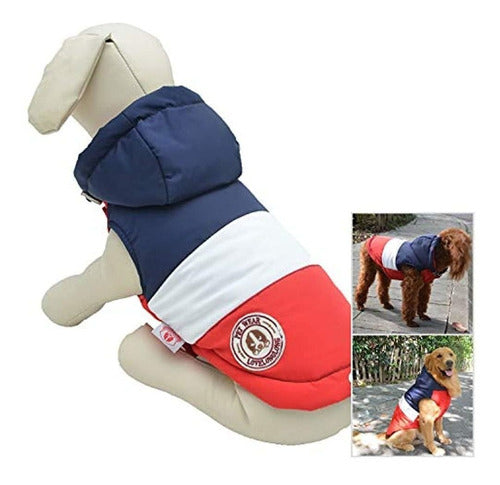 Lovelonglong Impermeable Chaqueta Para Perro Con Capucha Par 0