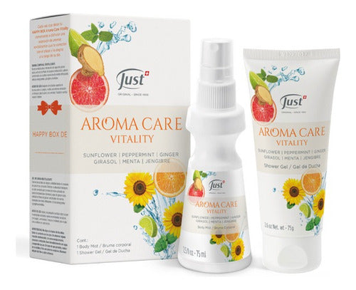 Just Aroma Care Vitality Gel De Ducha 75g + Bruma Corporal 75ml 0