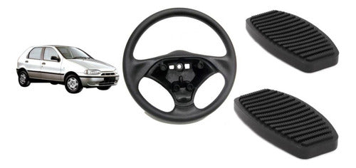 Steering Wheel Pedals Kit for Fiat Palio Siena 96 97 98 99 00 0