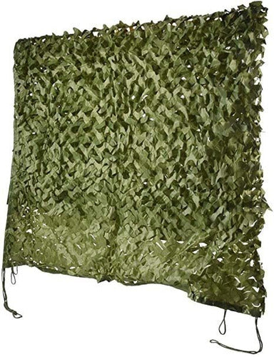 Red De Camuflaje Para Camping Caza Decoracion 3m X 4m Verde 0