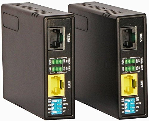 Tupavco Ethernet Extender Kit 2pc Pair Tex 100 Range Up 0