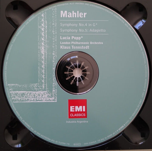 Classical Music CD New Mahler London Philharmonic Orchestra
