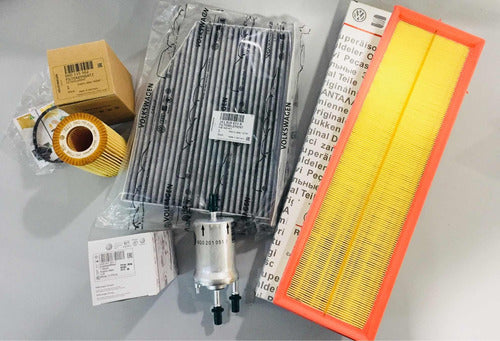 Volkswagen Complete Kit of 4 Filters for Vento 2.5 1