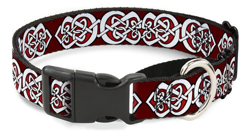 Collar Para Perros  Celtic Knot5 Martingala, Rojos/negros/bl 0