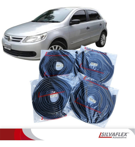 Silvaflex Burletes 4 Puertas Vw Gol Trend 5p 2008 Al 2012 (kit 4 Unid) 1