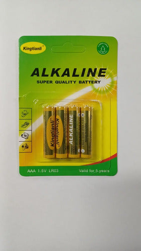 Kingtianli AAA Batteries Pack of 4 - Gran Aventura 0