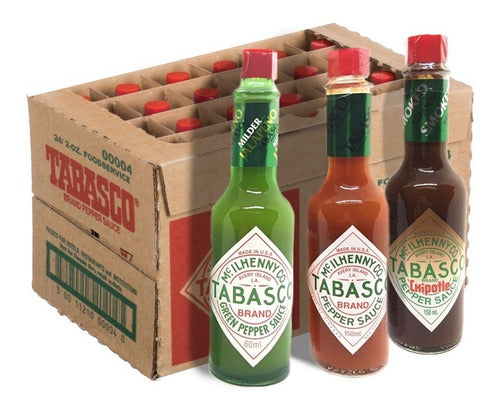 Pack 5u Salsa Tabasco Original / Chipotle 150 Ml + Envio!! 3