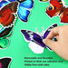 Outus Multicolor Butterfly Window Clings - 40 Pieces for Decoration 2