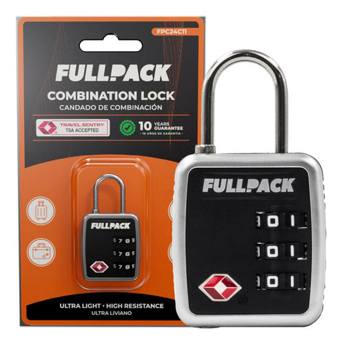 Fullpack TSA Combination Lock 0