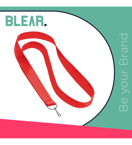 Pack of 100 Plain Hanging Lanyards - BLEAR.AR Brand 19