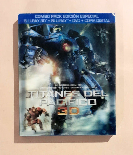 Warner Titans Del Pacífico - 4 Disc - Blu-ray 3D + 2D + DVD Original 0