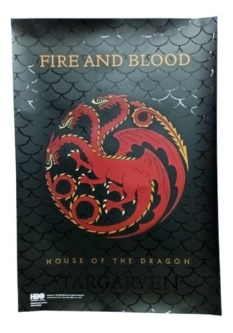 Bydesko Official Poster - 70x100 Cm - House Of The Dragon 0