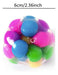 Brinquedo Sensorial Colorido Creative Office Stress Ball Pre 4