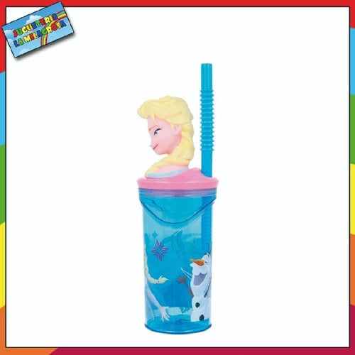 Children's Frozen Figure Plastic Cup 360ml by Cresko FA654 3