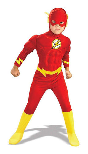 Iluminarás Halloween Flash Cotillon Costume for Kids Superhero 0