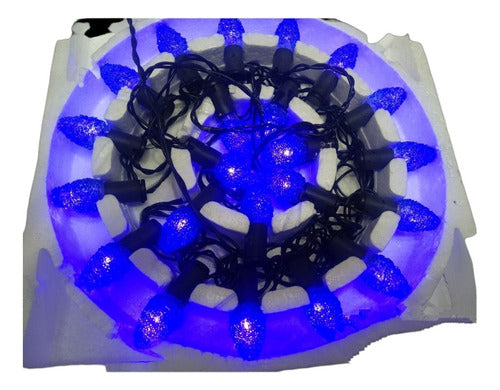 Grand Import Frozen Blue Outdoor Lights 0