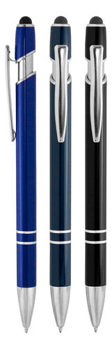 GIV Metal Touch Point Pen with Engraving 0