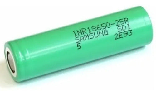 Samsung INR18650-25R 2500mAh Battery Cell 0