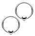 Bavasapiercing 2 BCR Nose Hoop Surgical Steel Piercing - Bull Model 0