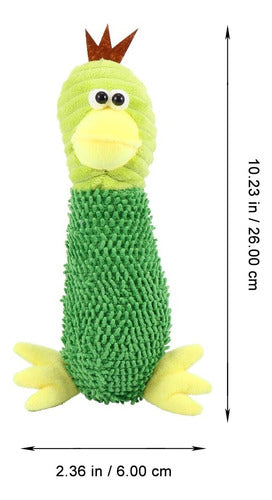 Mercadoflash Peluche Bumeran Sonoro Mascota Diseño Ranita Verde Premium 2