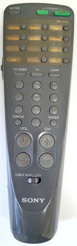 Control Remoto Tv Sony Rm-y121 Orig.unico En El Pais Usado 0