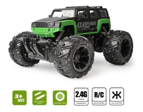 1/16 Rc Coches 2.4g Off Road Radio Control Jeep Camiones Oru 2