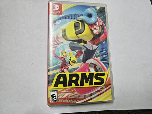 Caja Vacía De Juego Nintendo Switch Arms 0