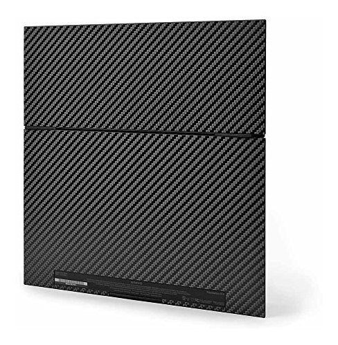 ArmorSuit MilitaryShield Black Carbon Fiber Skin Wrap Film HD Clear Screen Protector For Sony Playstation 4 - Anti-Bubble Film 7