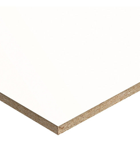 Faplac White Tundra Melamine Faced Chipboard 18 Mm 275 X 183 Mm 0