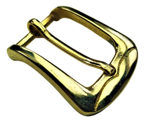 Fasolo Metal Buckle Color Gold for Belt 30x22 mm 0