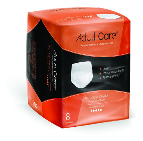 Adult Care Disposable Underwear XG - 40 Diapers 0