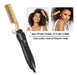 Rumish Copper Hair Straightener Comb for Wet and Dry Use 3