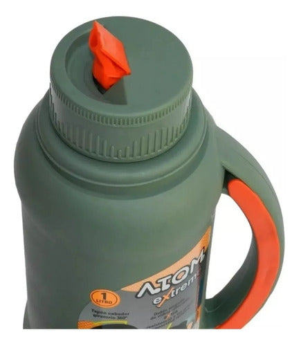 Atom Termo Atom Extreme 1L Pico Matero 360° Doble Ampolla Vidrio 7