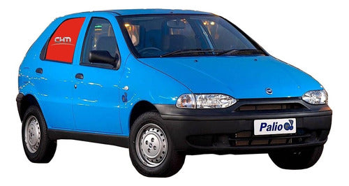 Fiat Vidrio Puerta Palio / Siena 1997 Al 2012 Trasero Der 5p 0