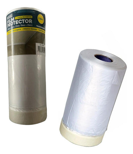 Meraki Masking Tape with Protective Film 110cm x 20 Mts 0