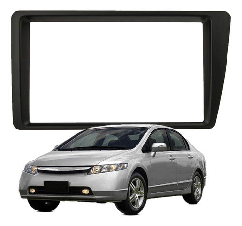 Carav Double Din Screen Adapter Frame for Honda Civic 2001-2006 0